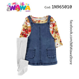 [F3] 3pz Pantys faldita jean flores