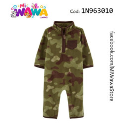 [B4] Enterizo ML militar verde claro