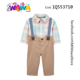 [K4] 2pz ML Tirantes beige