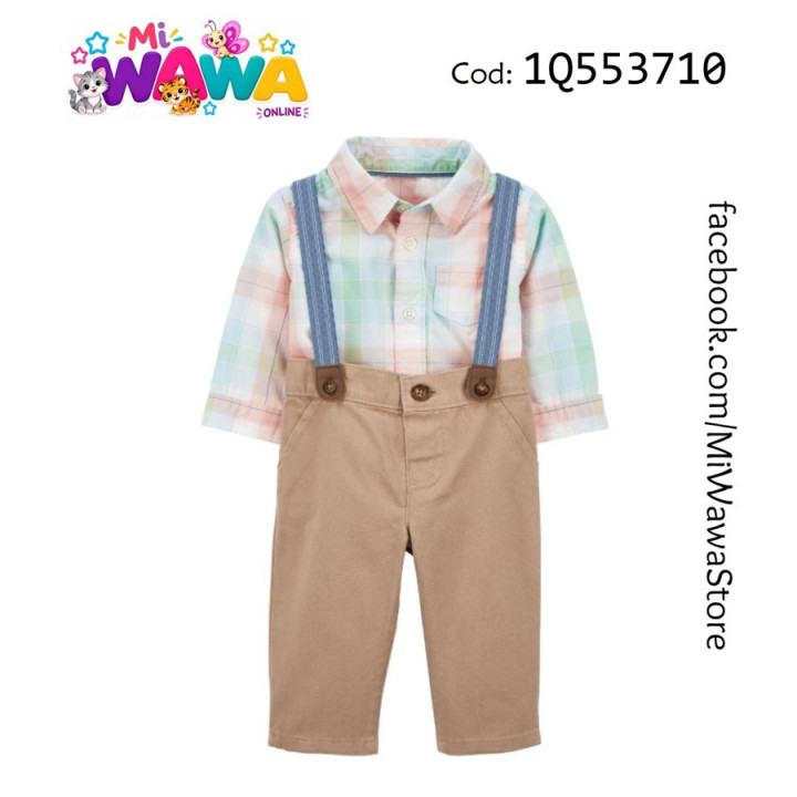 [K4] 2pz ML Tirantes beige