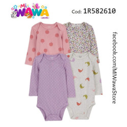 [E0] 4pz ML rosa pastel