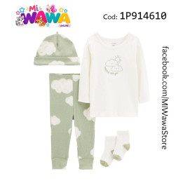 [B4] 4pz Set nubes