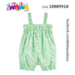 [F2] Romper verde tiritas