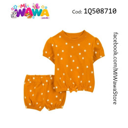 [E3] 2pz Short naranja