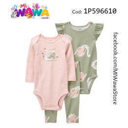 [X2] 3pz MC verde cisne