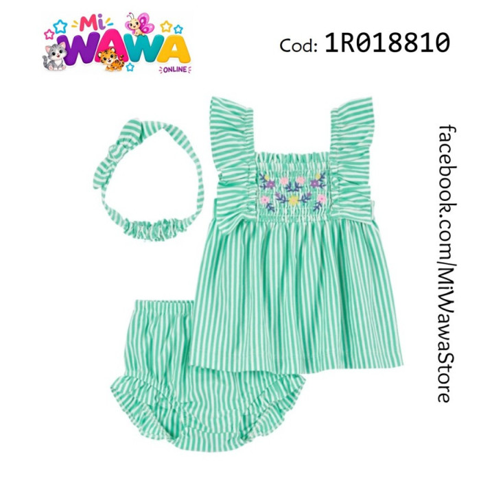 [X2] 3pz Short verde vincho
