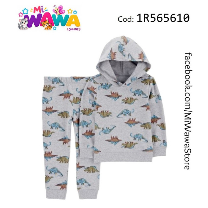 [D2] 2pz ML capucha plomo dino