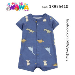 [L1] Romper azul dino