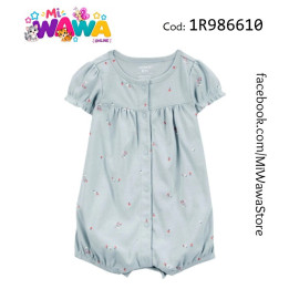 [I1] Romper celeste florcitas