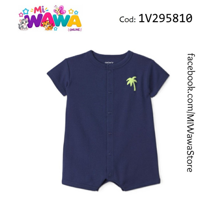 [P0] Romper azul palmerita