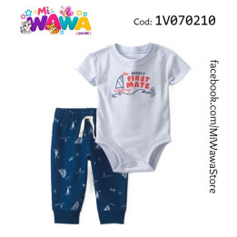 [P4] 2pz MC celeste azul daddys