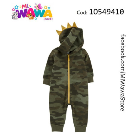 [D1] Enterizo camuflaje dino