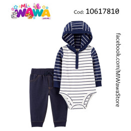 [O2] 2pz ML Capucha azul blanco